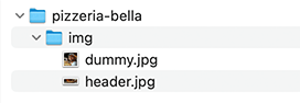 Ordnerstruktur im Finder
